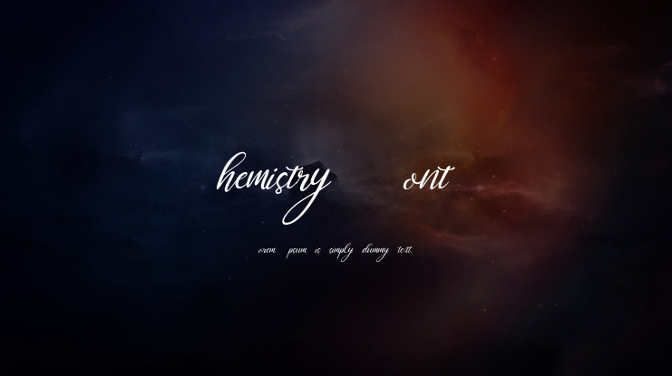 Chemistry Font