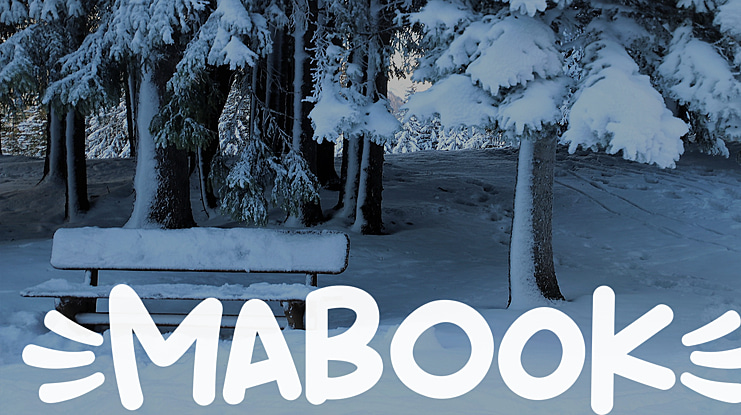 Mabook Font