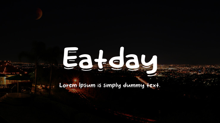 Eatday Font