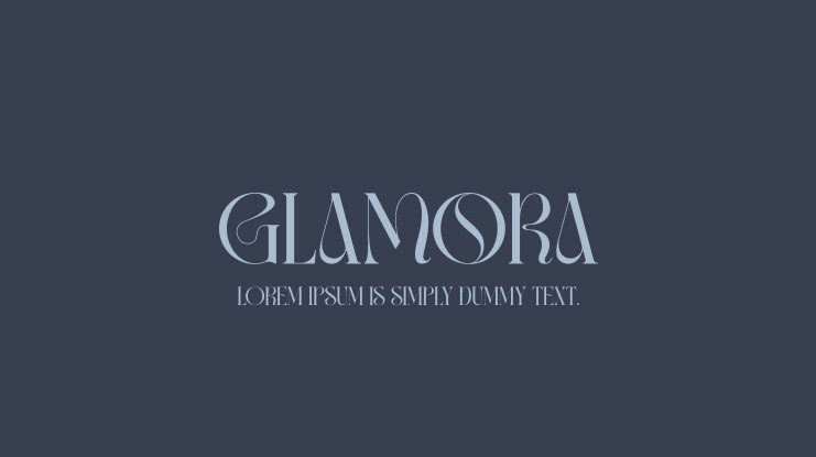 GLAMORA Font