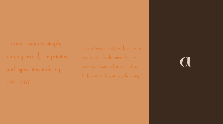 Rhannie Script Personal Use Font