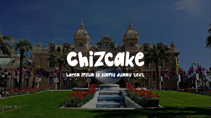 Chizcake Font