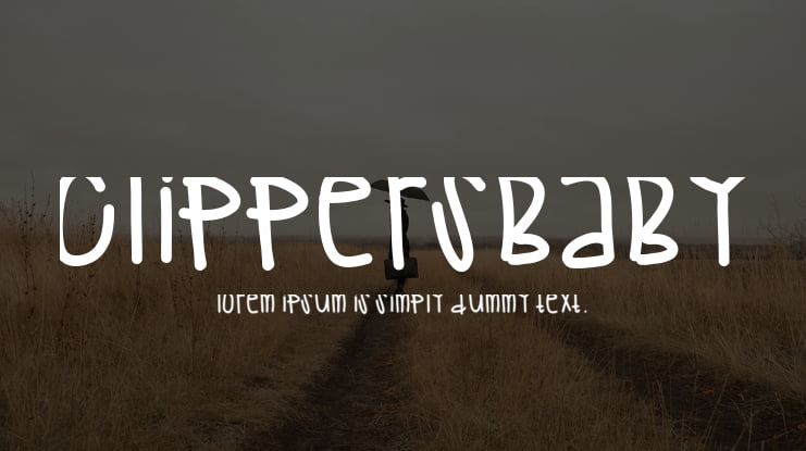 ClippersBaby Font