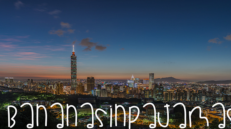 BananasInPajamas Font