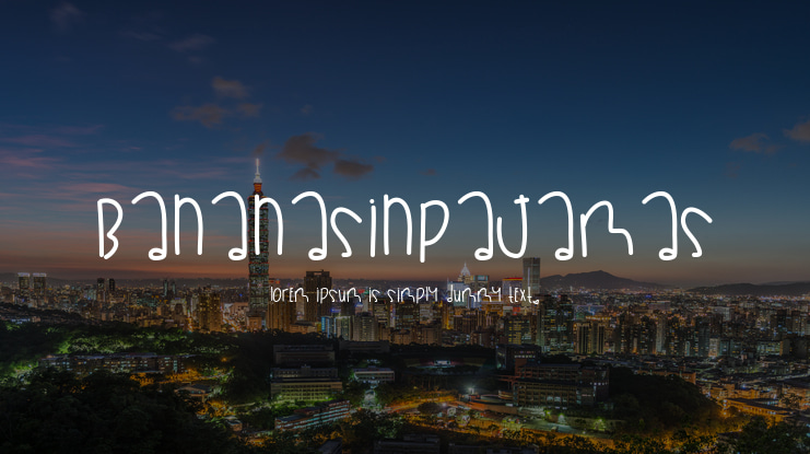 BananasInPajamas Font