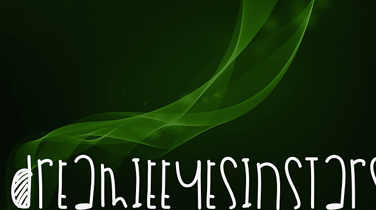 DreamieEyesInStars Font