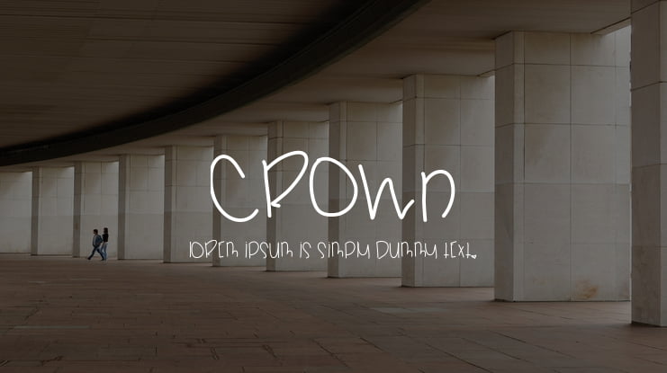 Crown Font