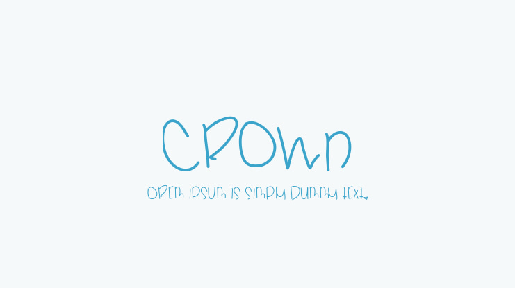 Crown Font