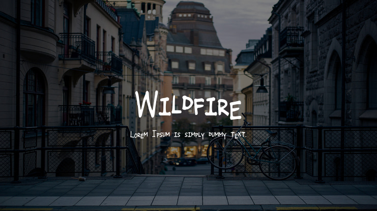 Wildfire Font