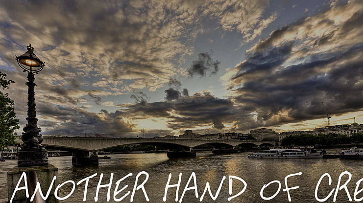 ANOTHER HAND OF CRE Font