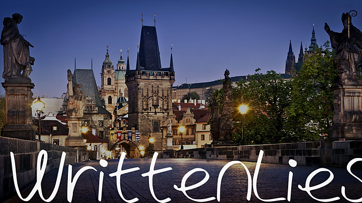 WrittenLies Font
