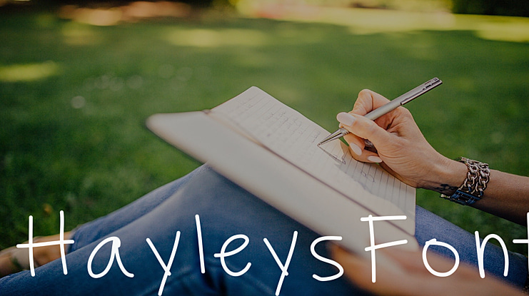 HayleysFont Font