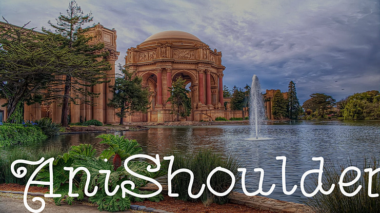 AniShoulder Font