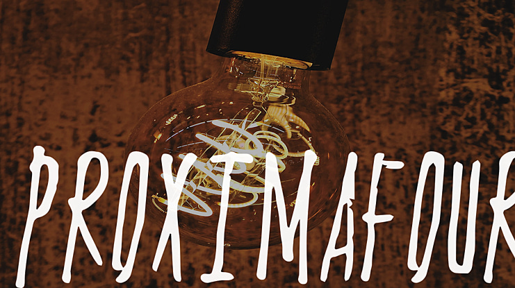 ProximaFour Font