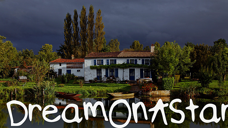 DreamOnAStar Font