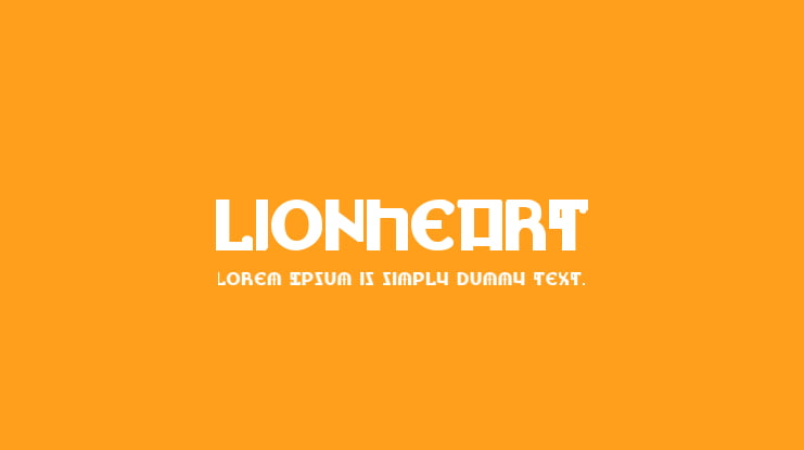 Lionheart Font Family
