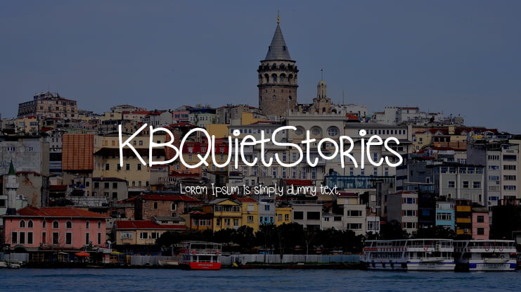 KBQuietStories Font