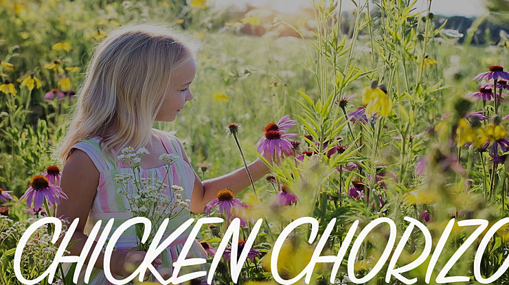 CHICKEN CHORIZO Font