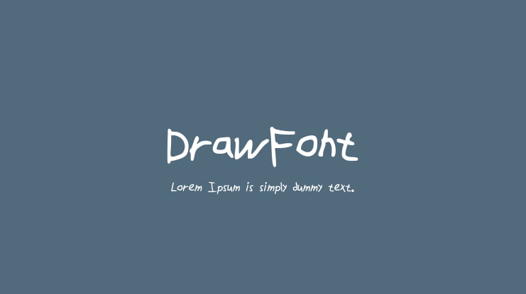 DrawFont Font