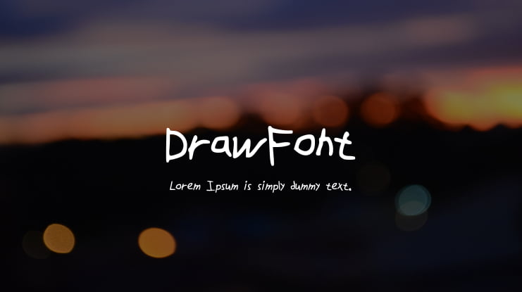 DrawFont Font