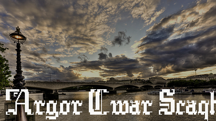 Argor Cwar Scaqh Font