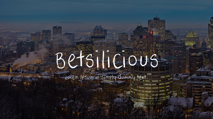 Betsilicious Font
