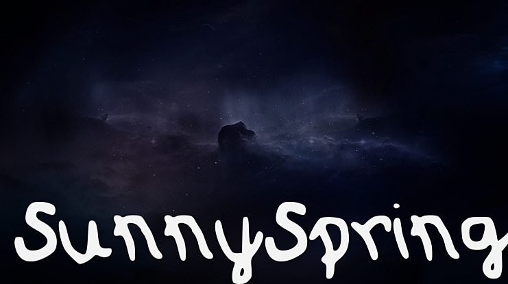 SunnySpring Font