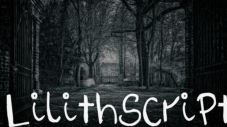 LilithScript Font