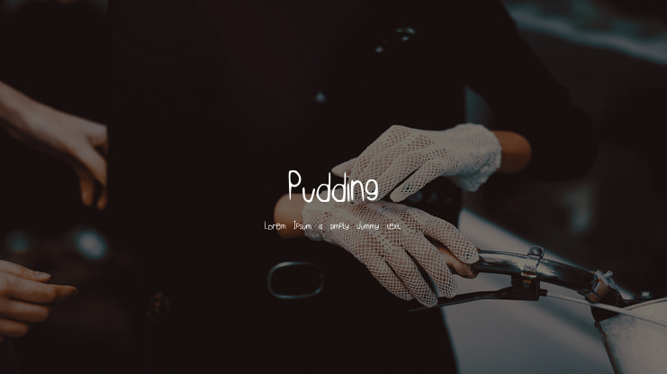 Pudding Font