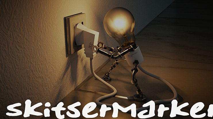 SkitserMarker Font