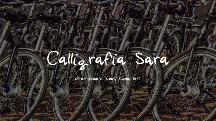 Calligrafia Sara Font