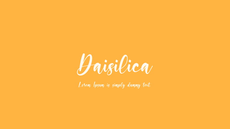 Daisilica Font