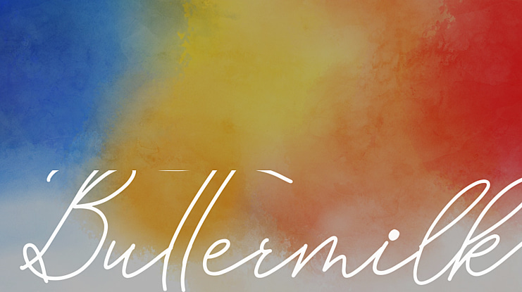 Buttermilk Font
