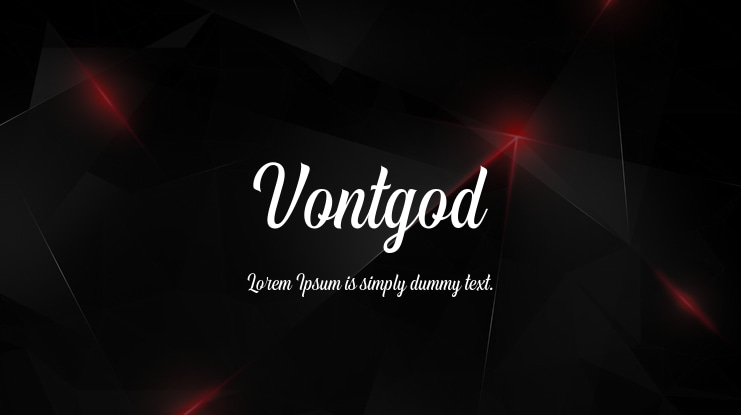 Vontgod Font