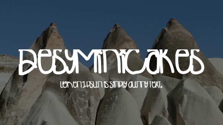 DesyMiniCakes Font
