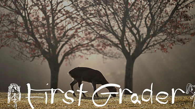 (First Grader) Font