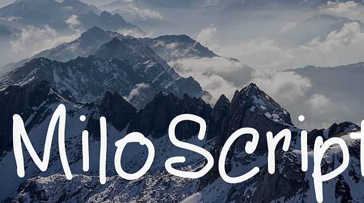 MiloScript Font