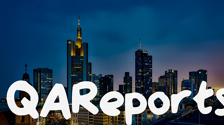 QAReports Font