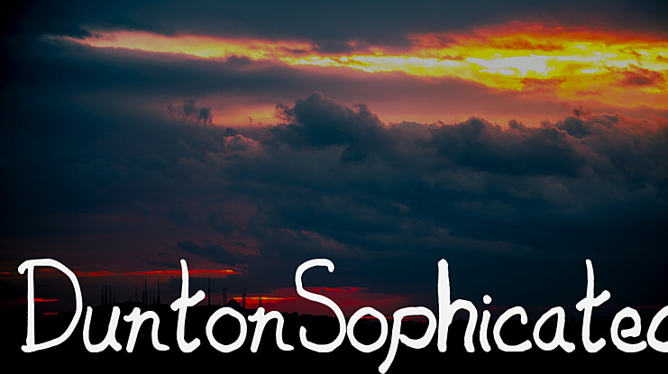 DuntonSophicated Font