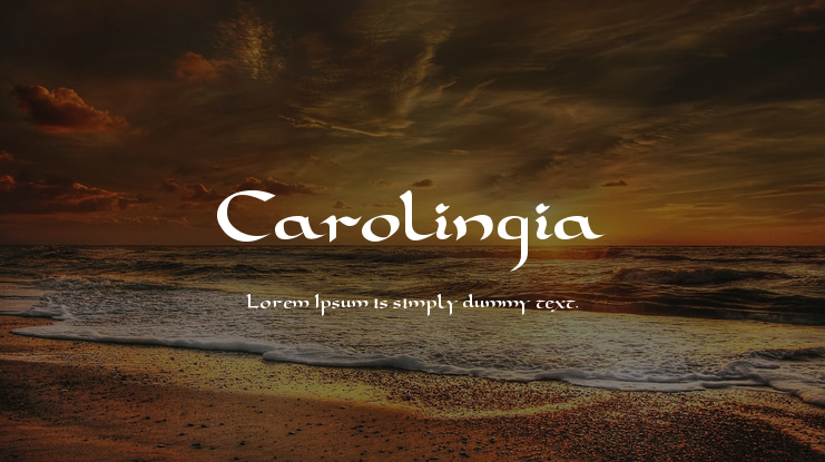 Carolingia Font