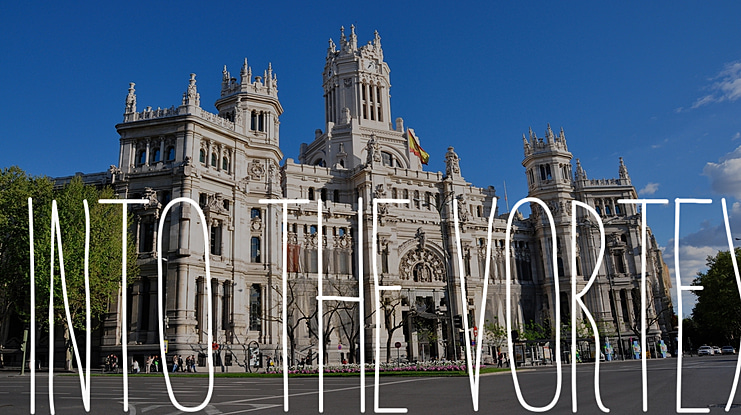 Into the Vortex Font