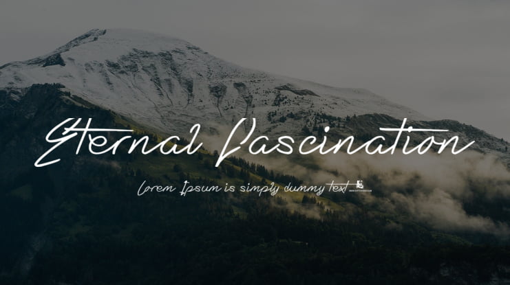 Eternal Fascination Font