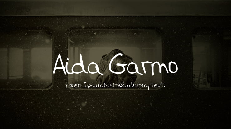 Aida Garmo Font