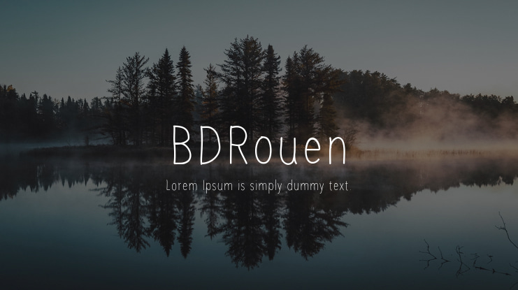 BDRouen Font