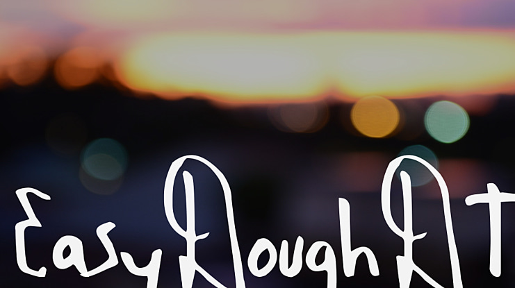 EasyDoughDT Font