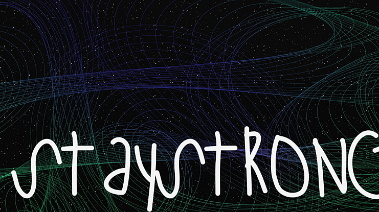 StayStrong Font