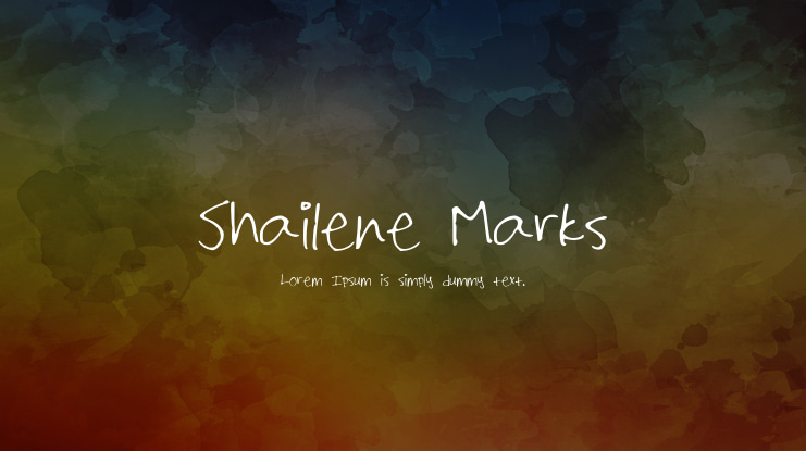 Shailene_Marks Font