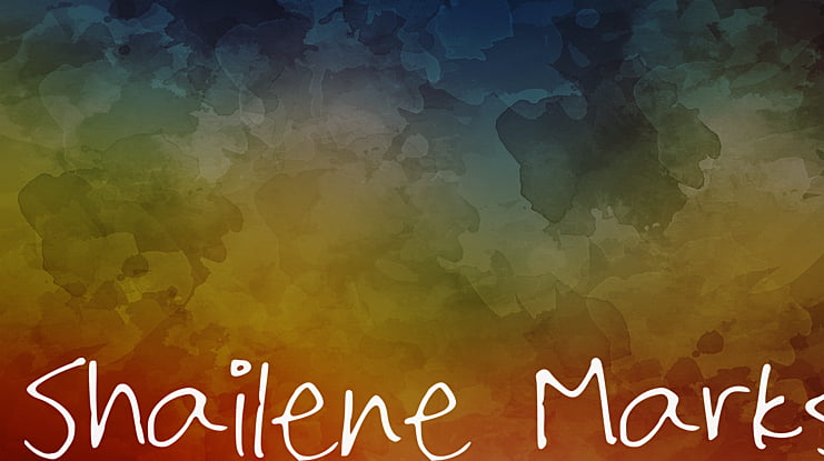 Shailene_Marks Font