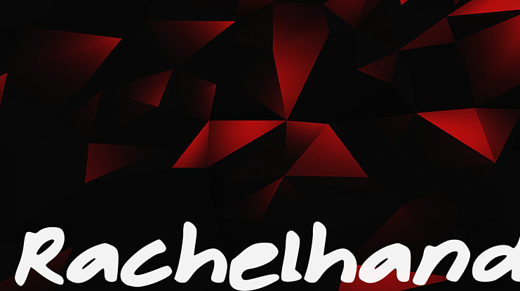 Rachelhand Font