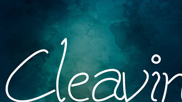 Cleavin Font